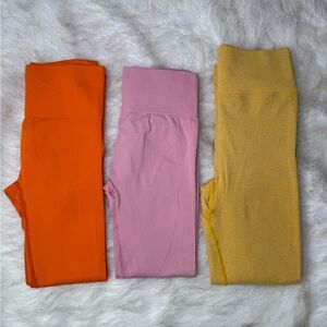 SHEIN Spring Colors Leggings Set